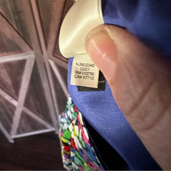 Kate Spade New York Mira Full Bloom V Neck Floral Sleeveless Mini Sheath Dress - Picture 5 of 9